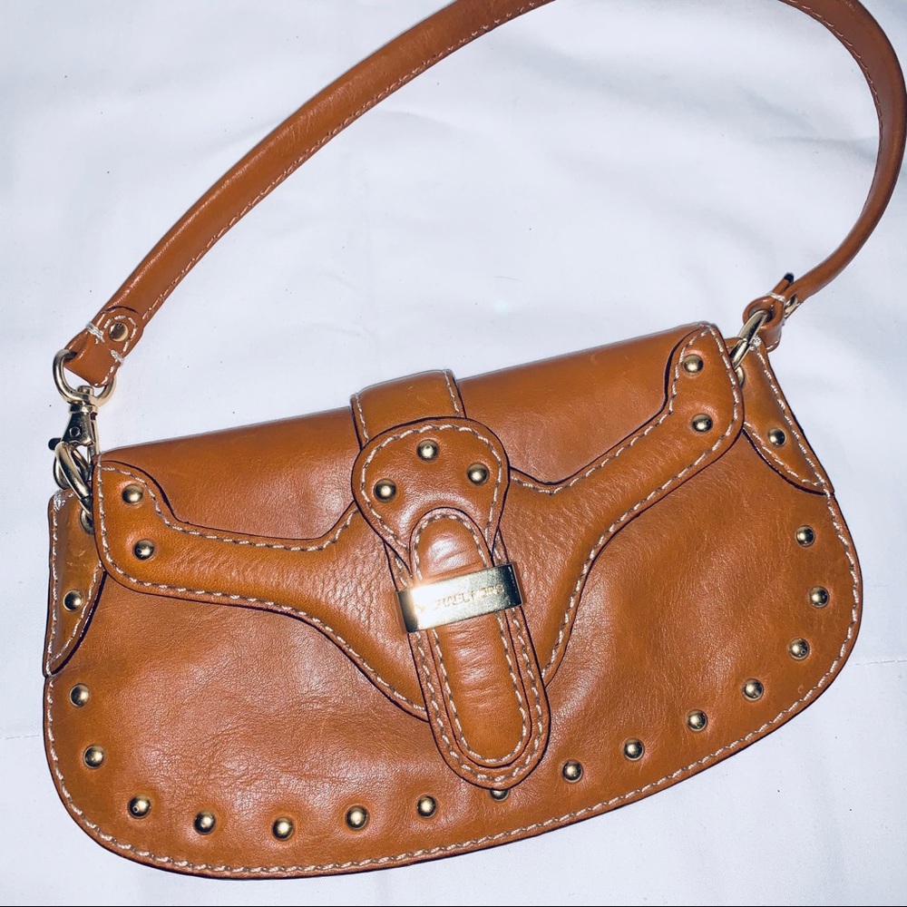 MICHAEL KORS leather bag (converts to wristlet)